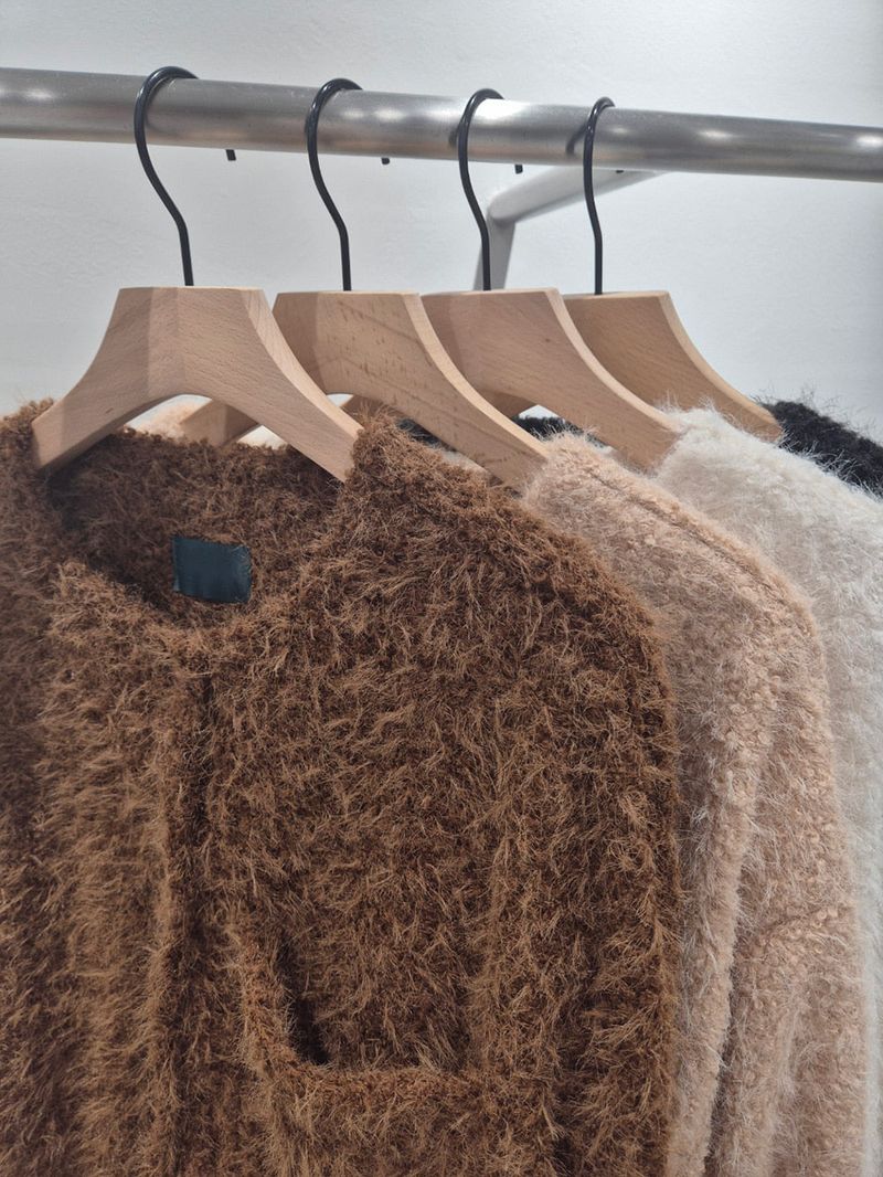 ASCLO Cloud Fur Cardigan (4color)