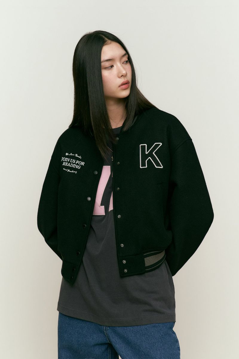 KIRSH STADIUM JACKET [BLACK]