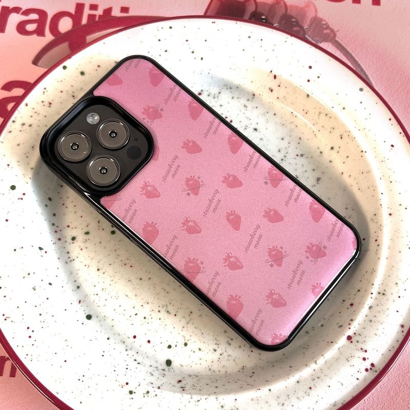 [MADE]Strawberry Moon epoxy case
