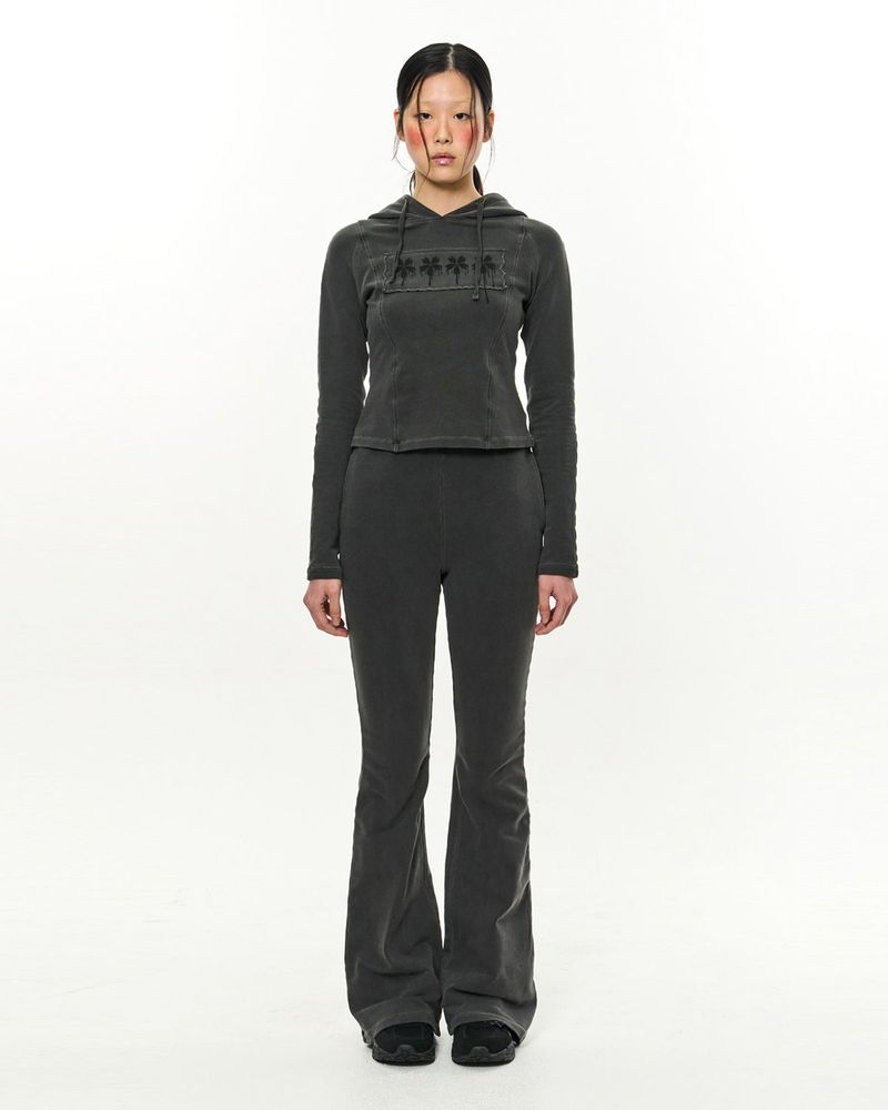 KIMZISU（キムジス）の「Patch Slim Lounge Pants _ Dark Grey（Pants）」
