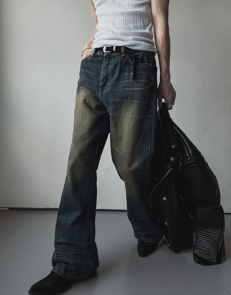 2PLAN（ツープラン）の「Denny flare maxi denim pants（Pants）」