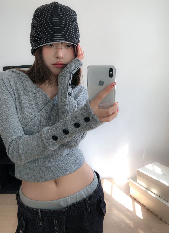 Dali Stripe Reversible Beanie