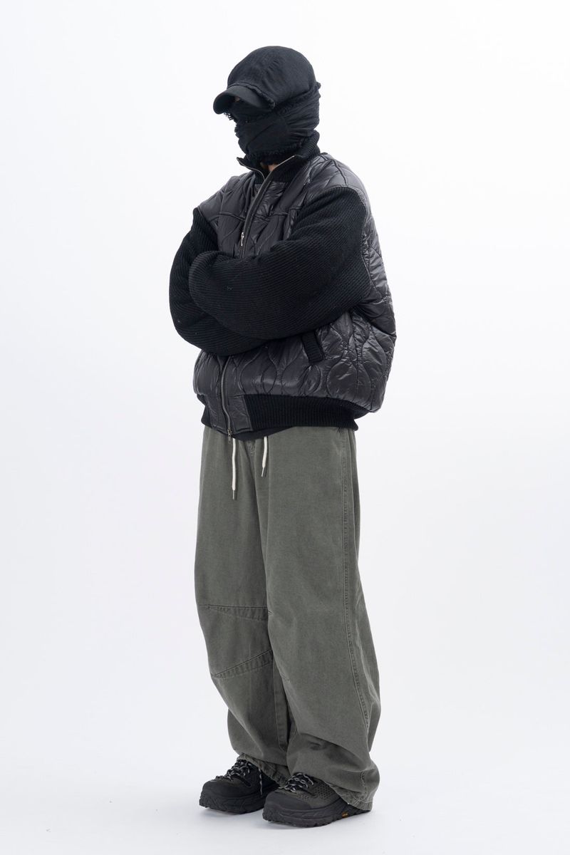 Turd knit Arm Padding Jumper