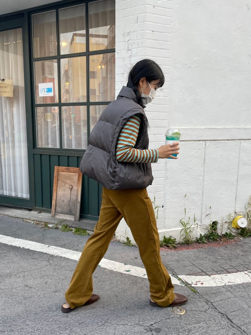 Teddy corduroy pants