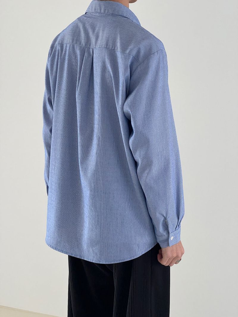 Stripe linen shirts