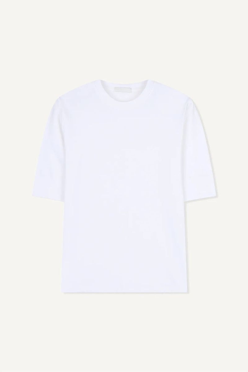 Three Quarter Essential Cotton T-shirt