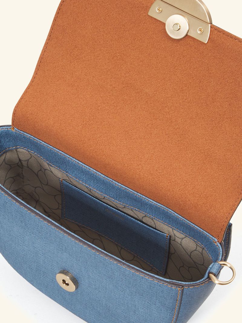 Lottie Denim Crossbody