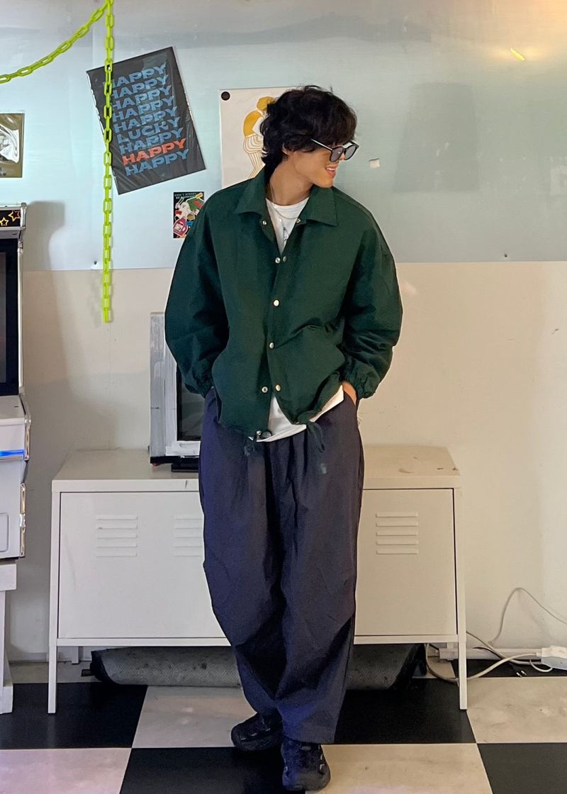 Work Nylon Banded Pants 4Color