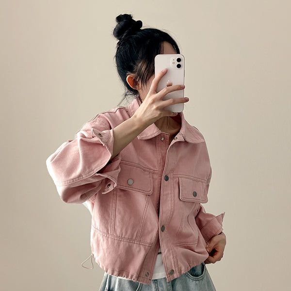 The Cue Stitch String Cotton Jacket
