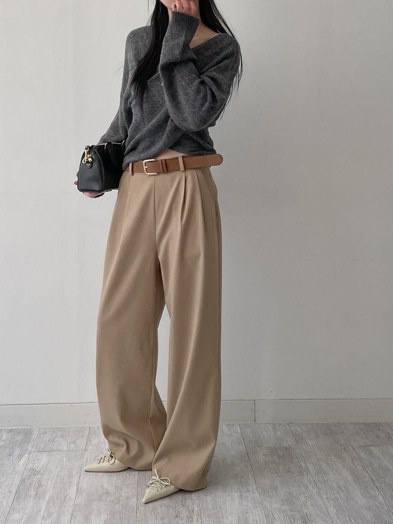[40mm] Suede Square Belt