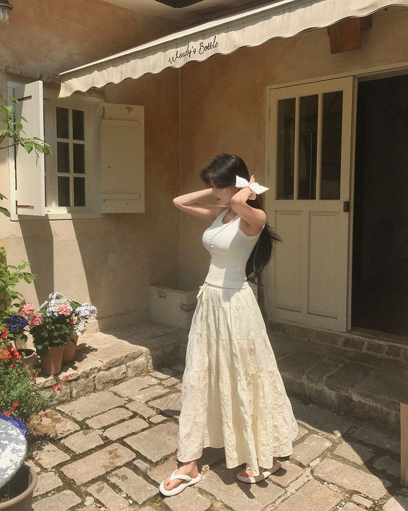[MADE] Sand, Daily Rib Camisole