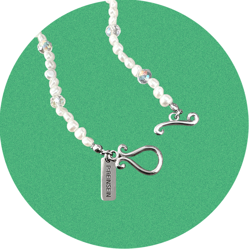 crystal flower necklace