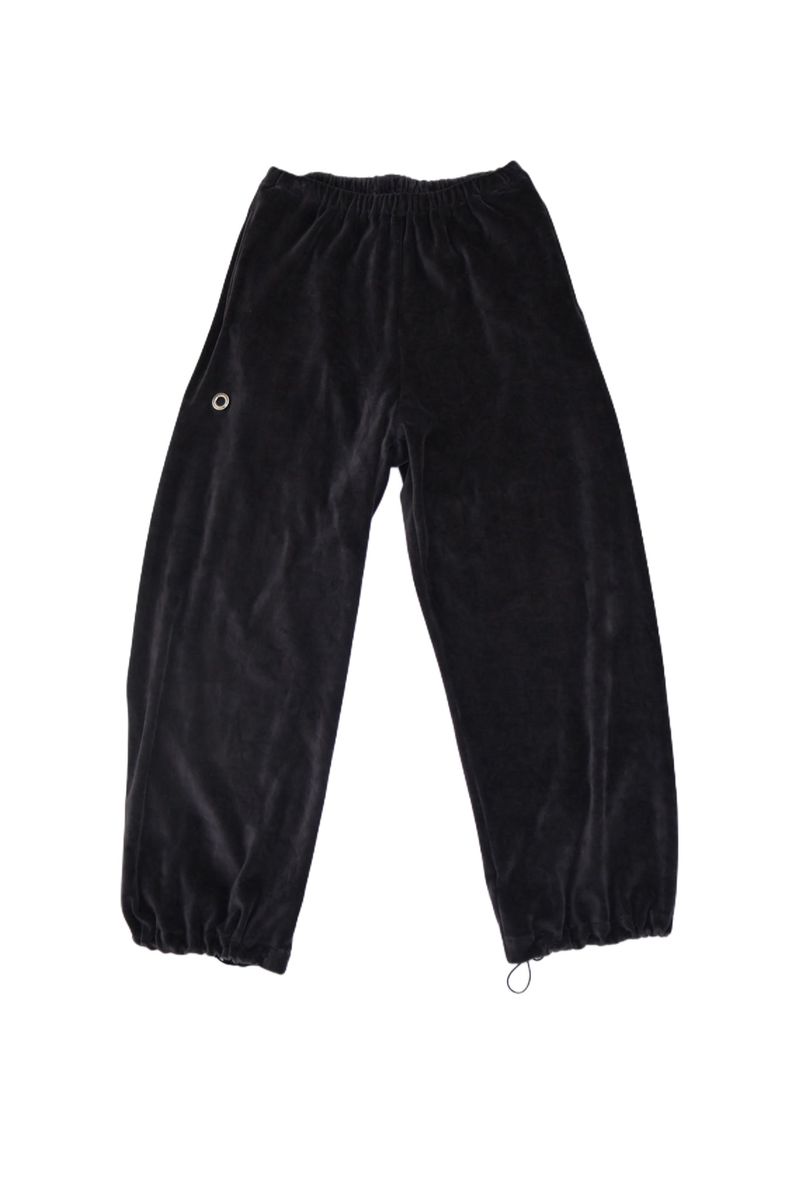 VELOUR PANTS - GRAY 