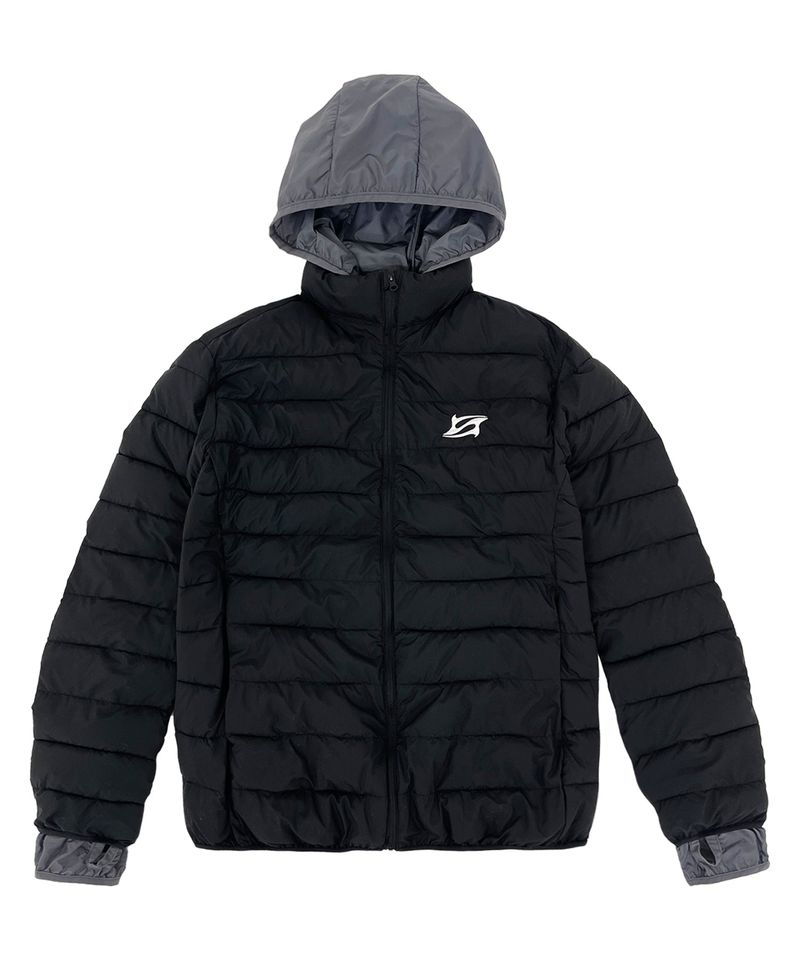 Symbol Logo Puffer Jacket Black