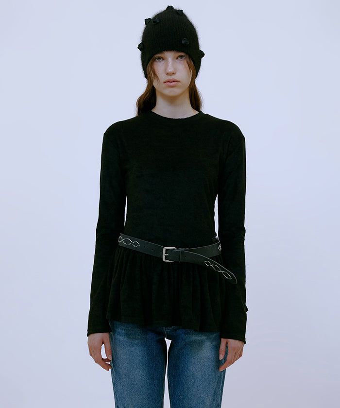 Western Stud Belt (BLACK)