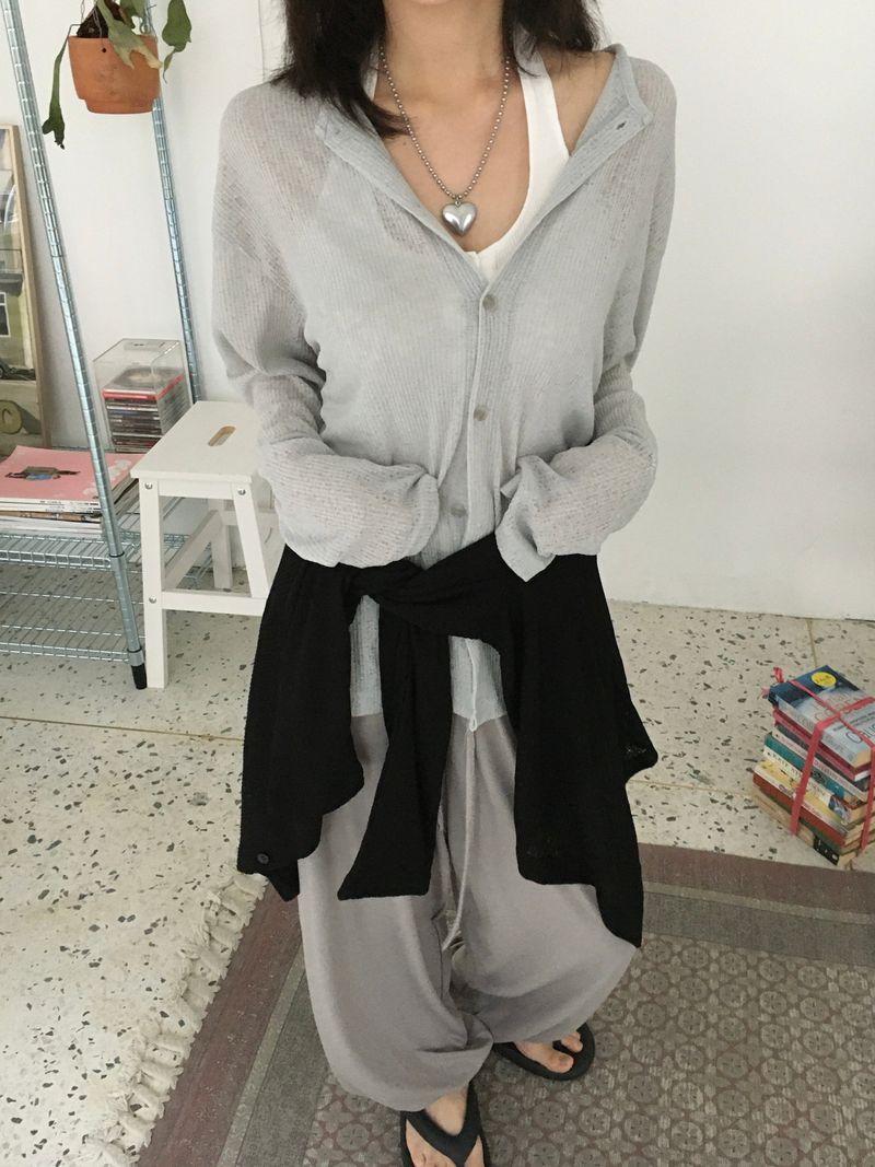 Harem Rayon Wide Banding Pants (3c)