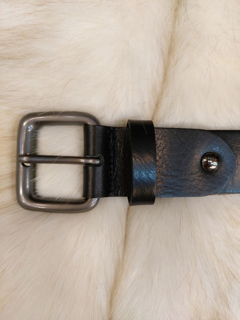 LMN Laurent Metal Cowhide Belt (4 colors)