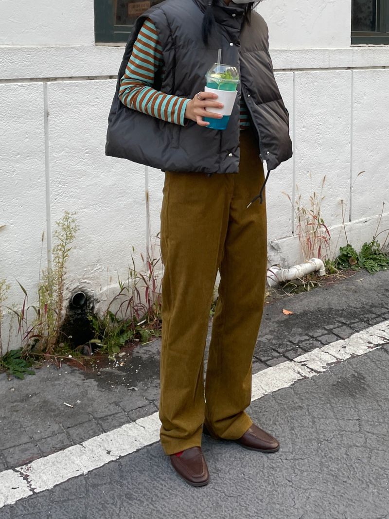Teddy corduroy pants