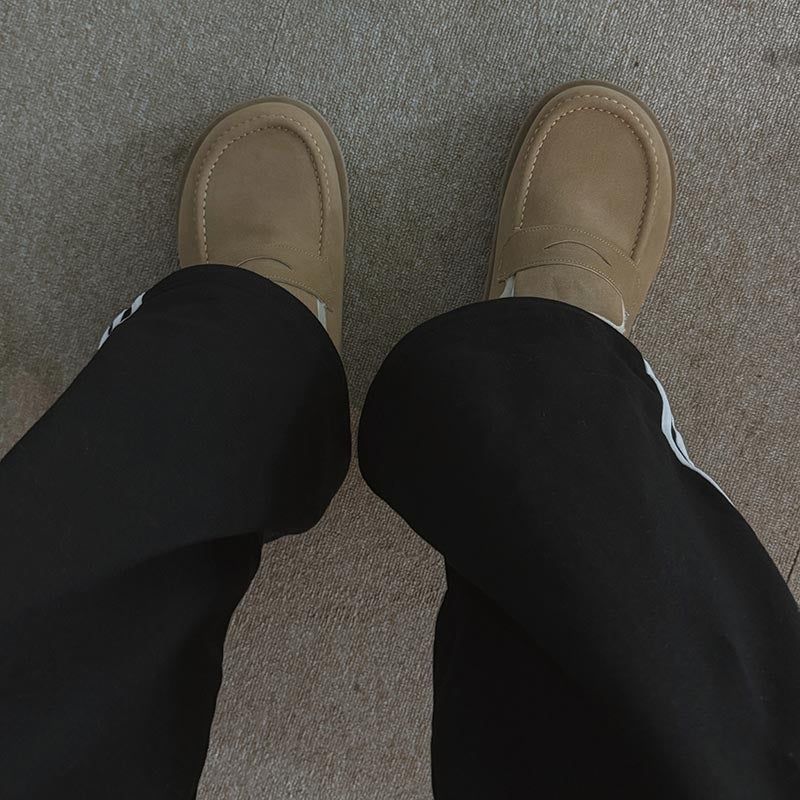 ASCLO Winter Suede Penny Mules