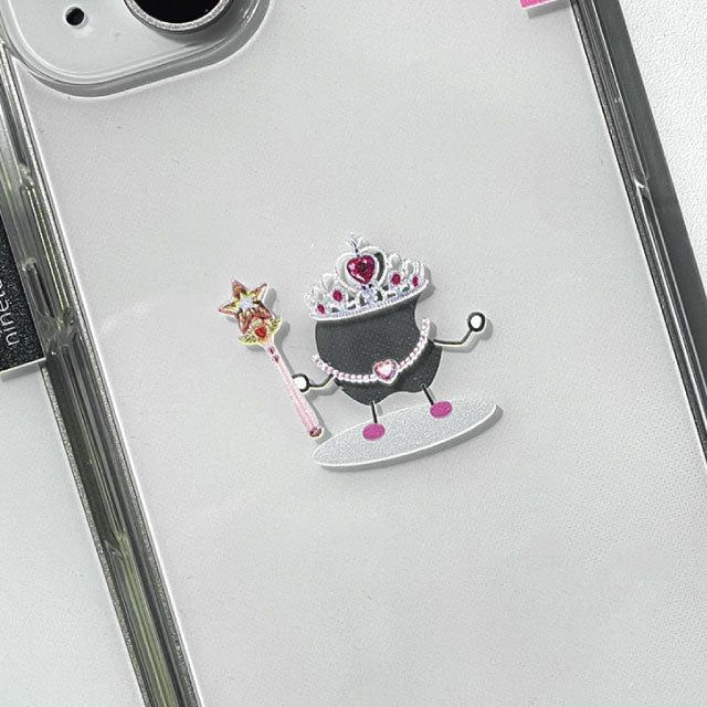 Nineteenfriday（ナインティーンフライデー）の「ナイーブプリンセスとエージェントロゴケース（スマホグッズ/小物）」