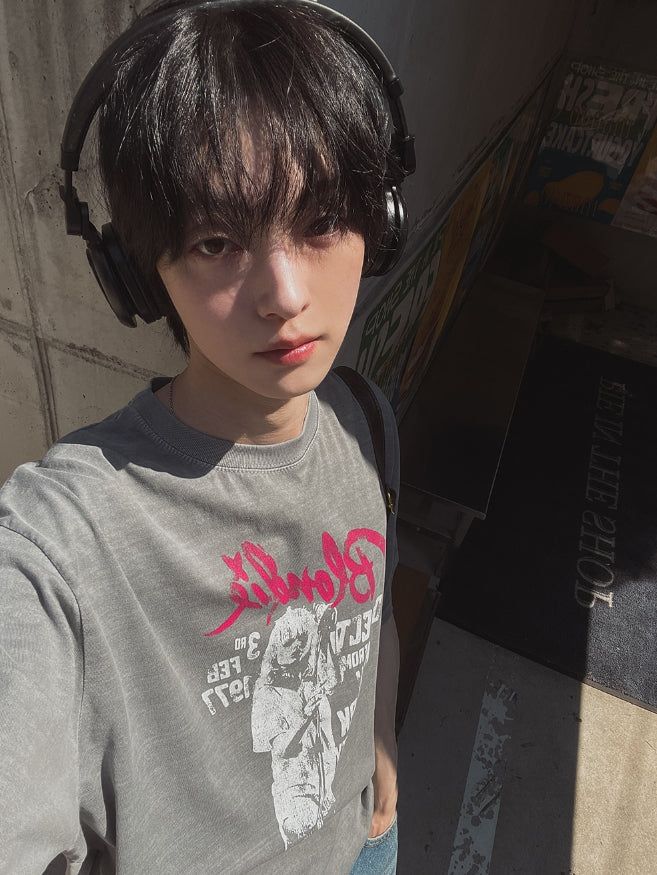 Velod Crop Printing Short Sleeve Tee