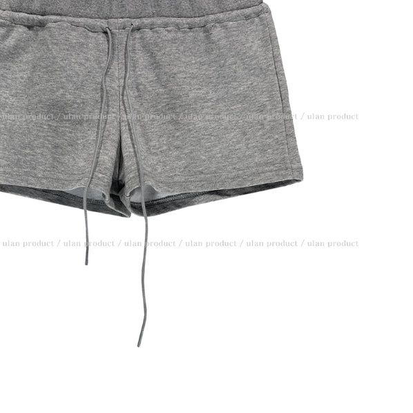 Micro banding short pants