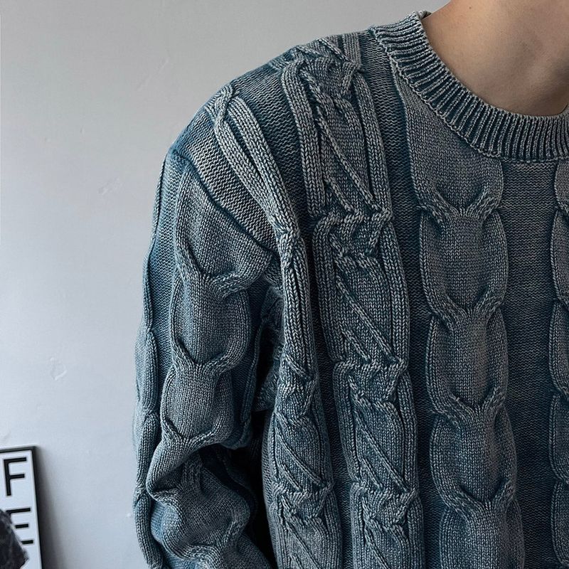 RV Pigment Cable Knit (4 colors)