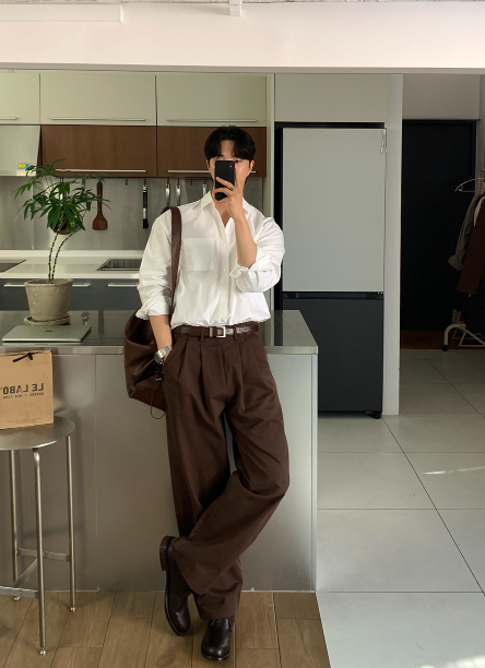 Logane Basic Oxford Overfit Shirt