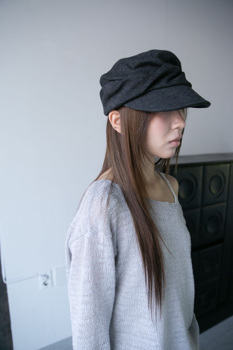 twist woolen cap(4colors)