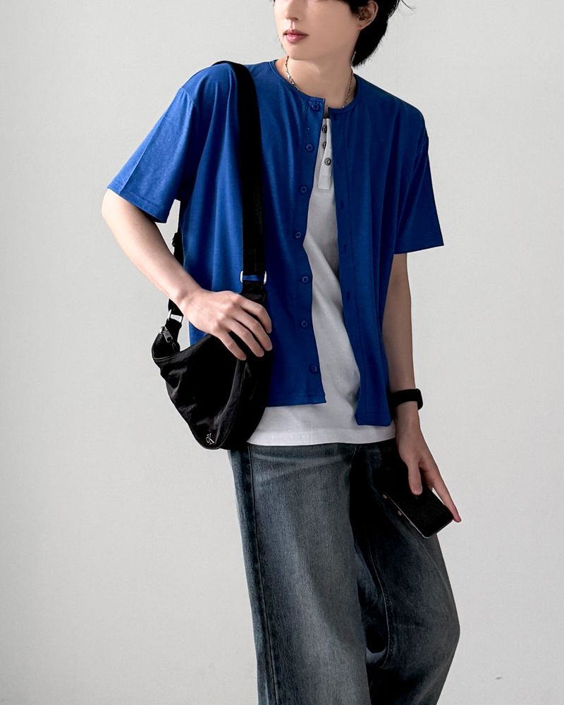 Lina Layered Half Sleeve Cardigan