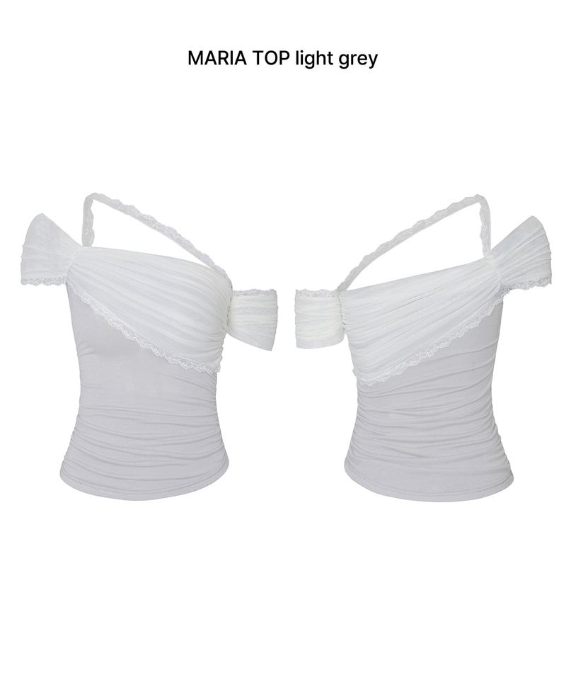MARIA TOP light grey