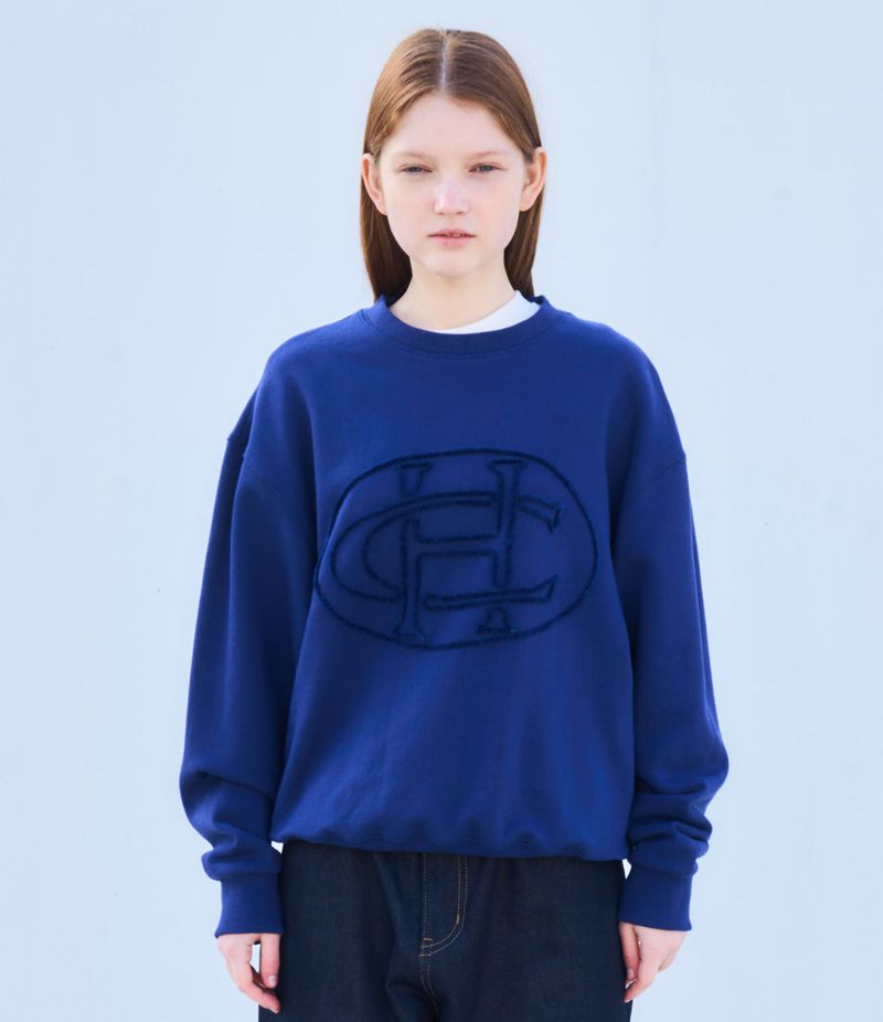  CH LOGO SWEATSHIRT(NAVY)