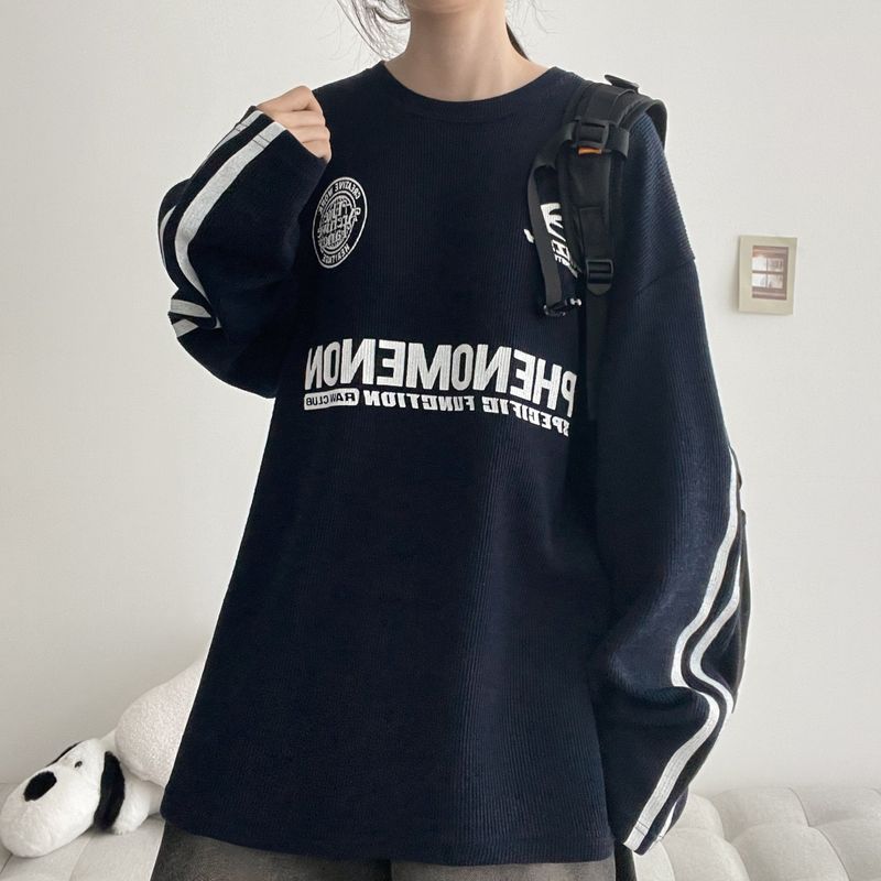 hijjoo（ハイチュー）の「Uk Track Oversized Knit Long Sleeve (4 colors) H&L（Tops）」