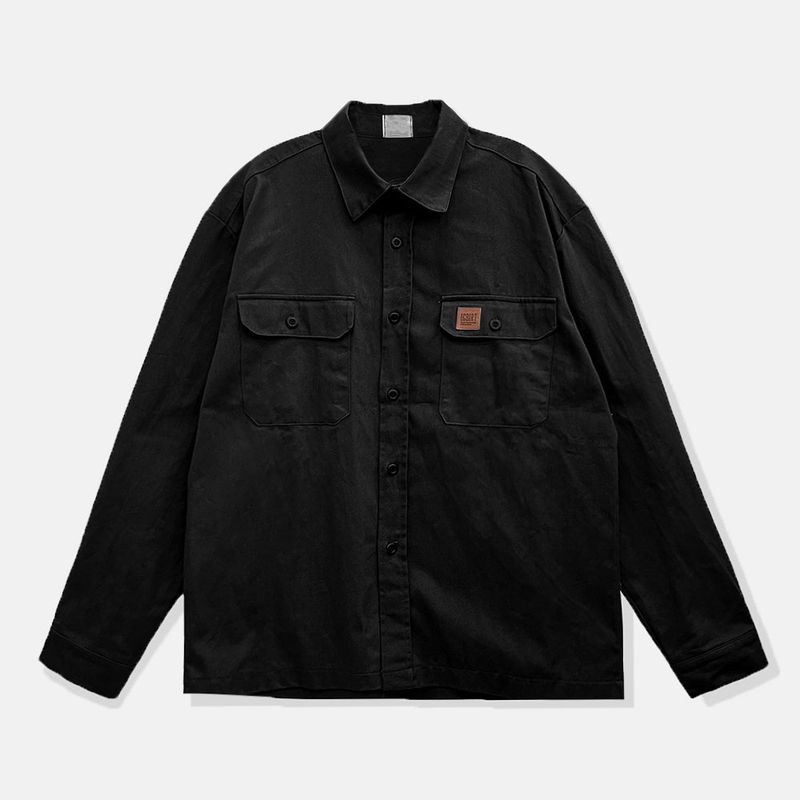 Fair Work Patch Shirt Jacket