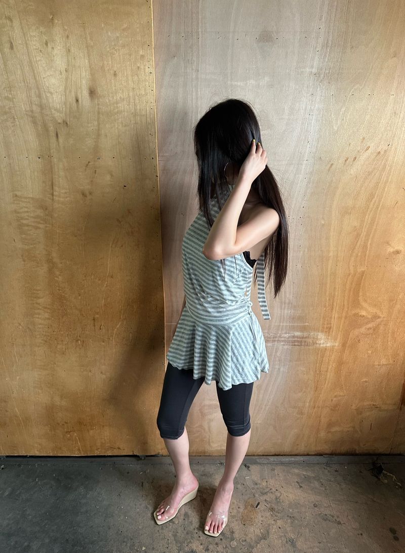 foldover capri leggings