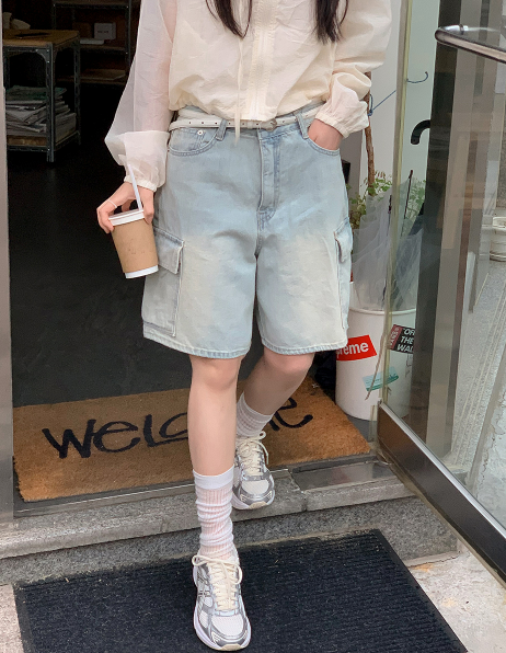 SHOPPERLAND（ショッパーランド）の「Cargo Denim Bermuda Half Pants（Pants）」