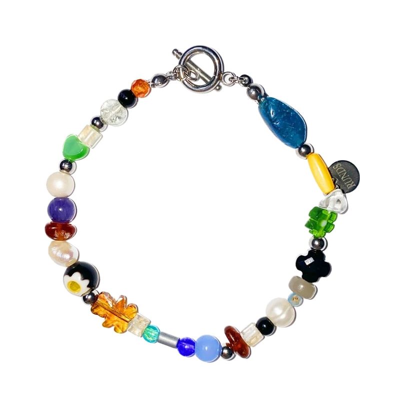 RUNDS(ランド)の「mix gemstone bracelet(Accessories)」