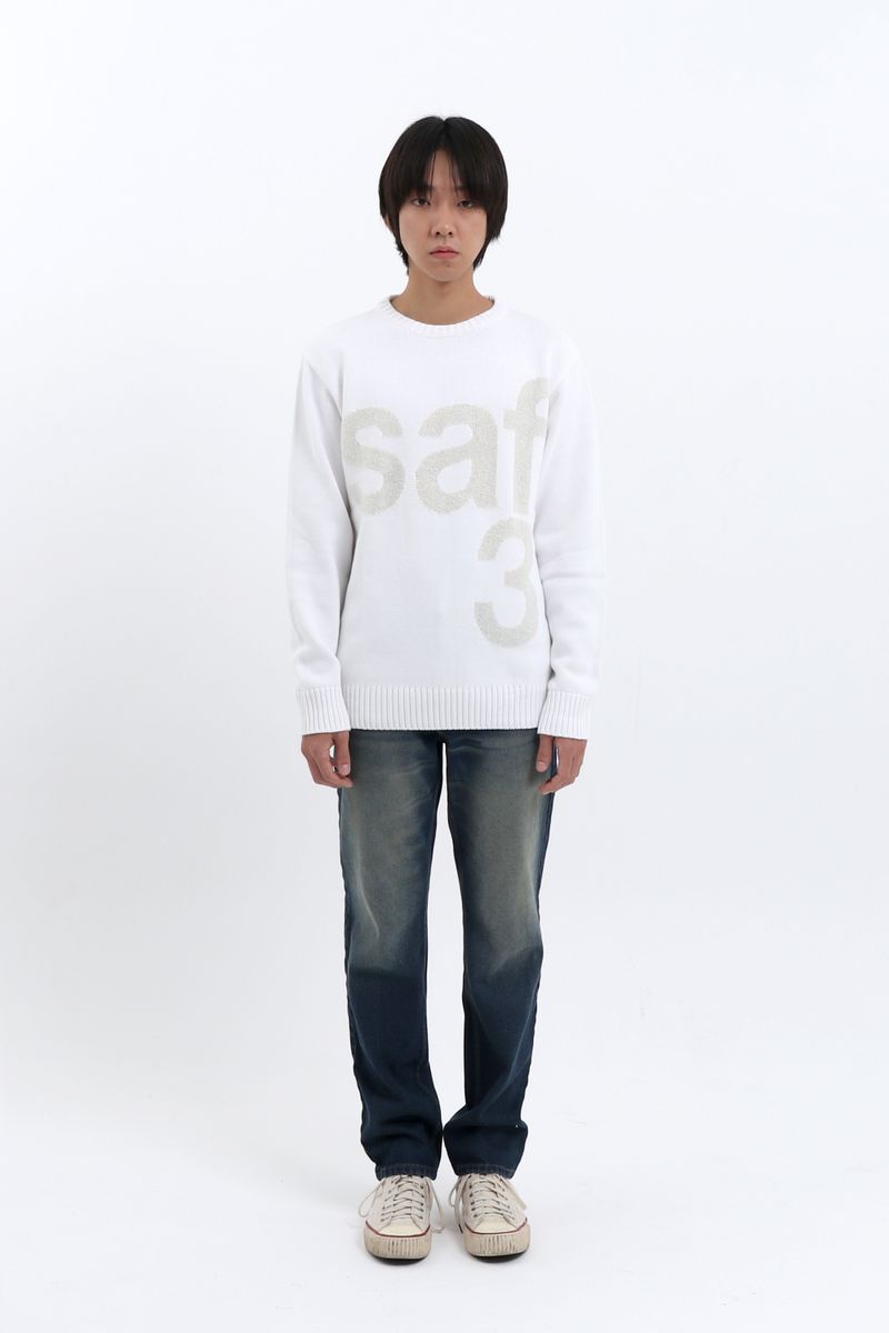 BASIC SAFARI KNIT (WHITE)