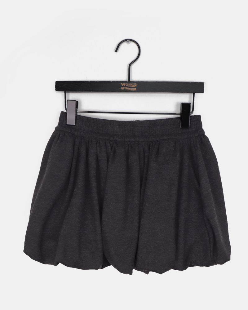 Rian Pumpkin Balloon Short Skirt