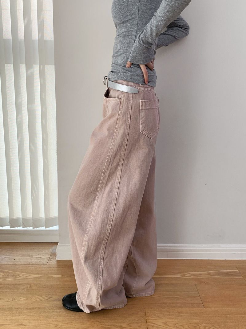 ID Cotton Wide Pants