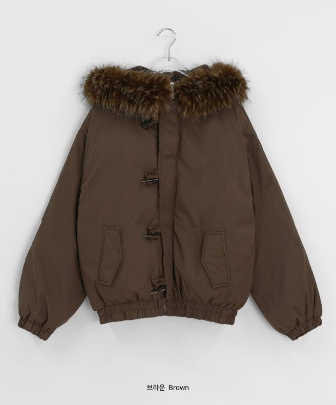 Gyuten Duffle Hood Padding Jumper