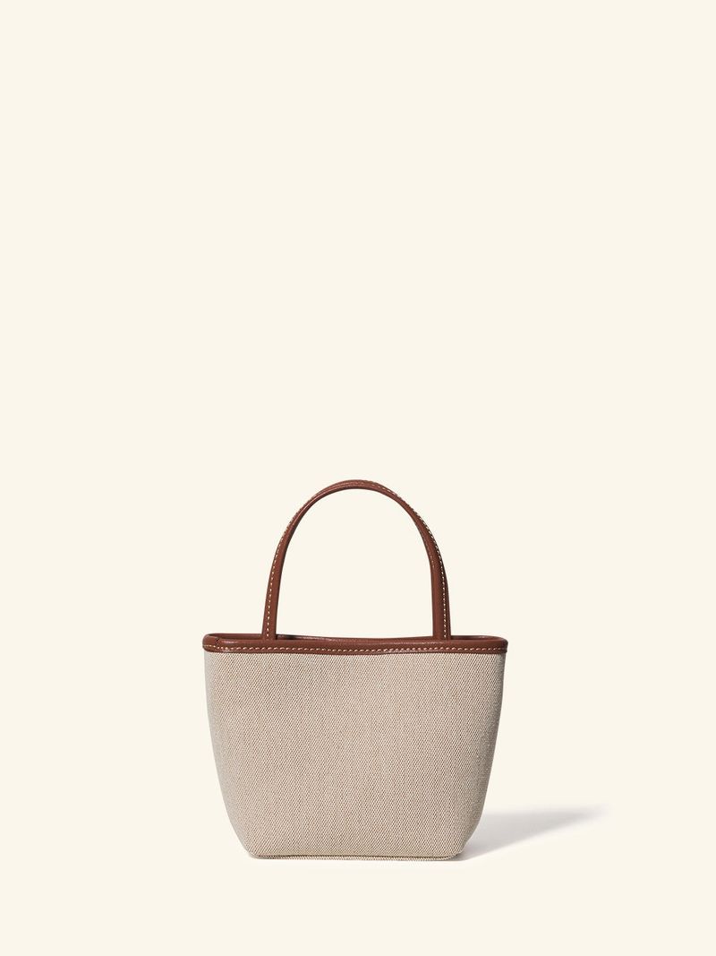 Moroccan Rose Canvas Mini Tote