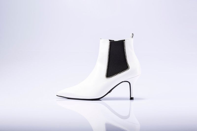 Marble Boots_White