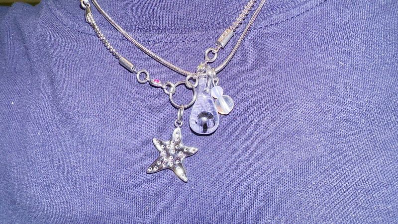 Trippy mushroom necklace.05 (2color)