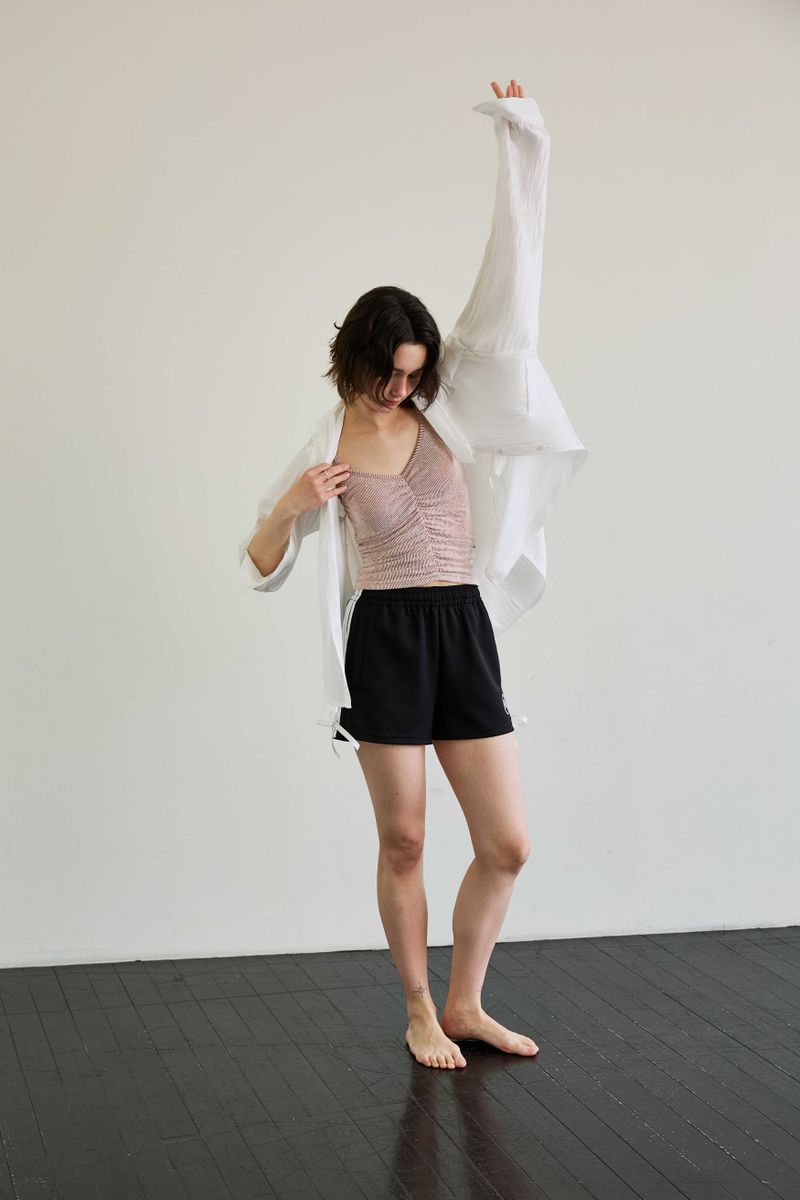 LUMINOUS OVERSIZED SHIRT / WHITE