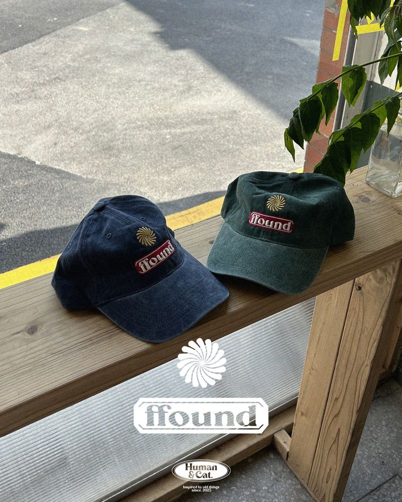 FFOUND3 STONE WASHED BALL CAP / GREEN