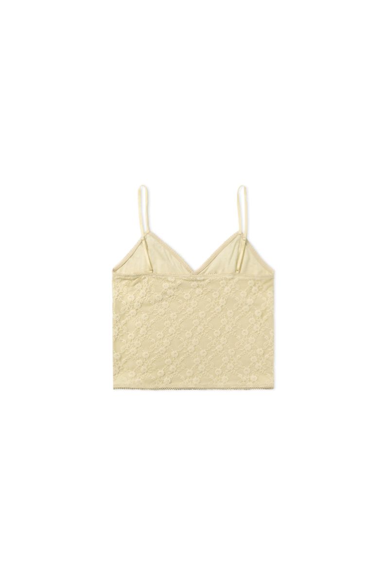 Lace slim sleeveless