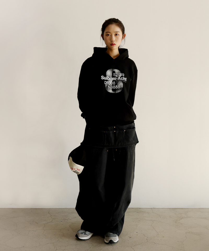 New birth 8 Hoodie - Black