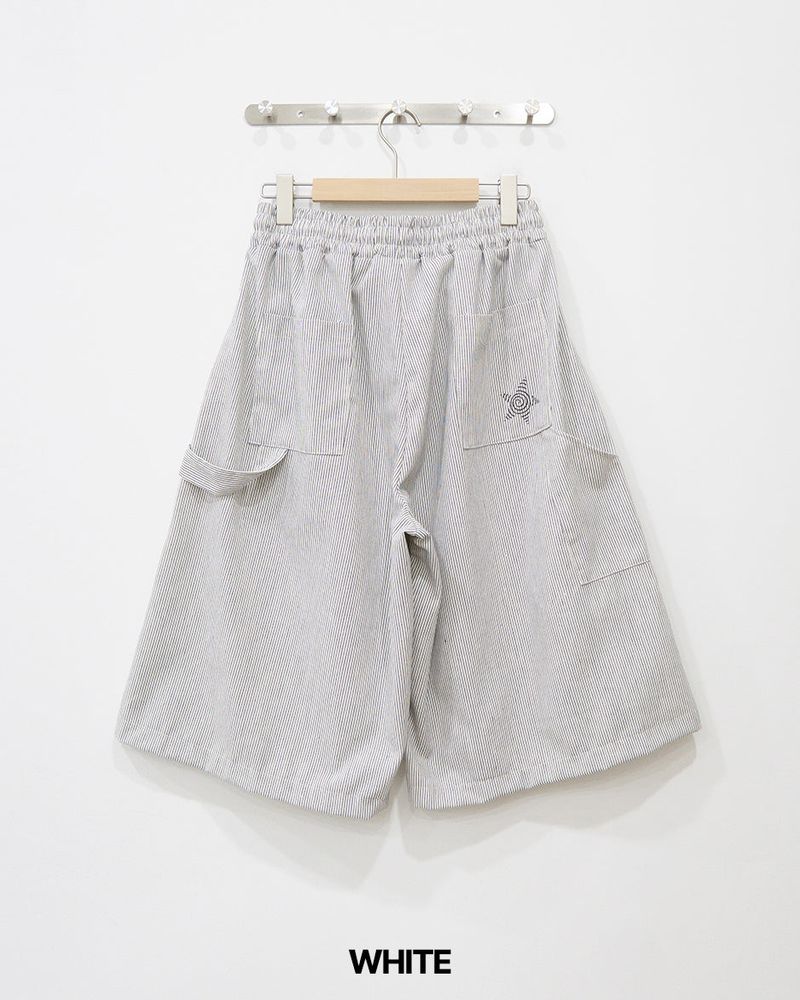 Hiko Stripe Bermuda Pants