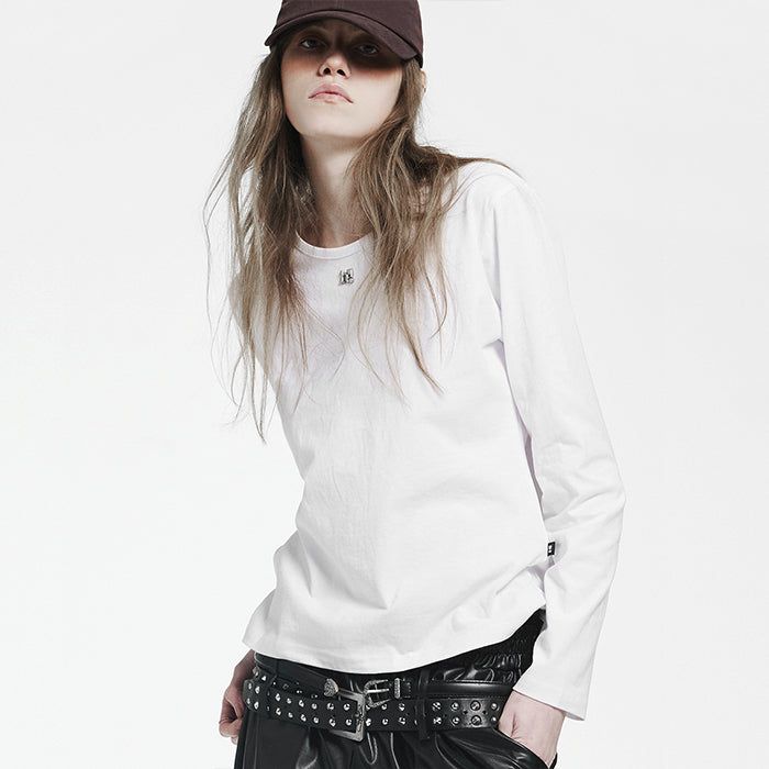 Point Symbol Black Long Sleeve